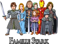 Image principale de La Famille Stark au complet !