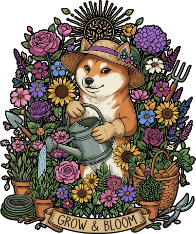 Shiba Jardinier