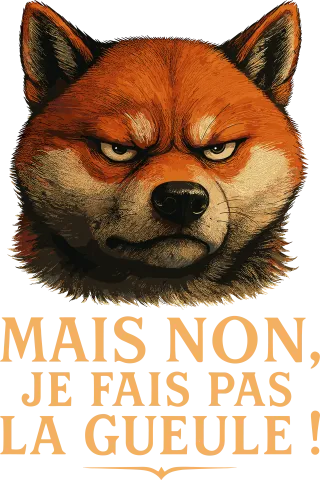 Un Shiba en colère...