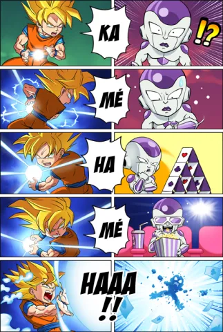 Attaque Surprise Kaméhaméhaaaaaaaa !! (Arc Namek)