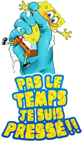 Eponge pressée...