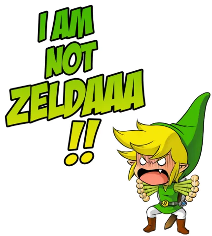 I am not Zelda !!