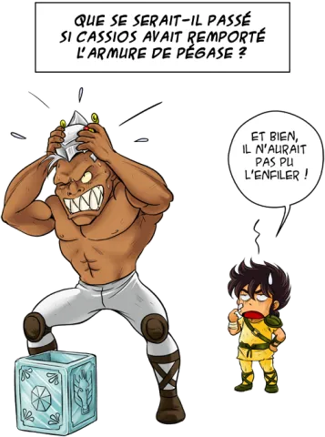 L'armure de Pégase a choisi son nouveau maître...