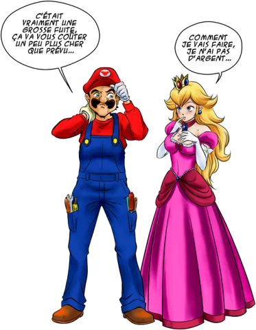 Le plombier et la blonde pulpeuse...