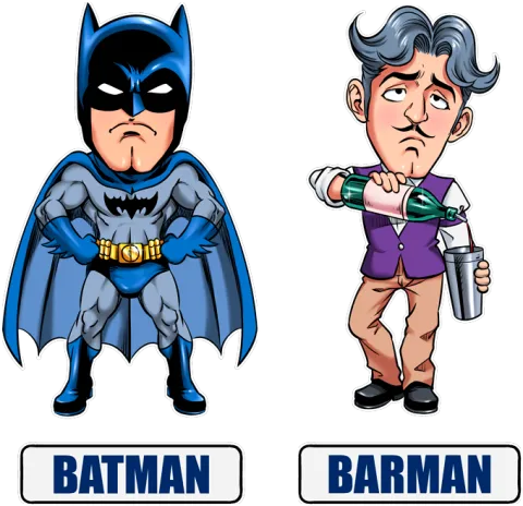 Les 2 Super-Héros de la Nuit !!