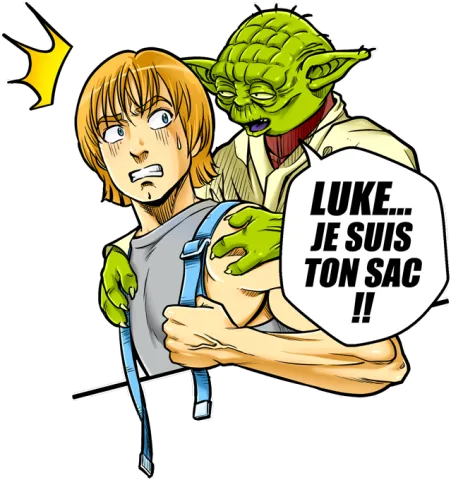 Luke... Je suis ton sac !!