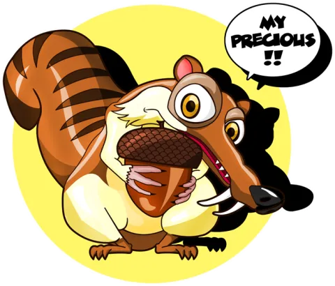 My Precious ! Completely Nuts !