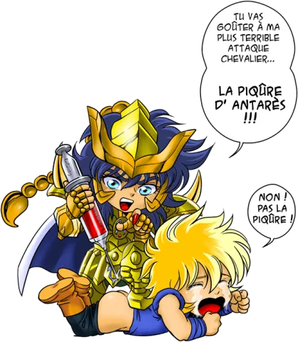 Non ! Pas la piqûre !