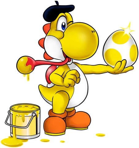 Peinture fraîche... (Version jaune)